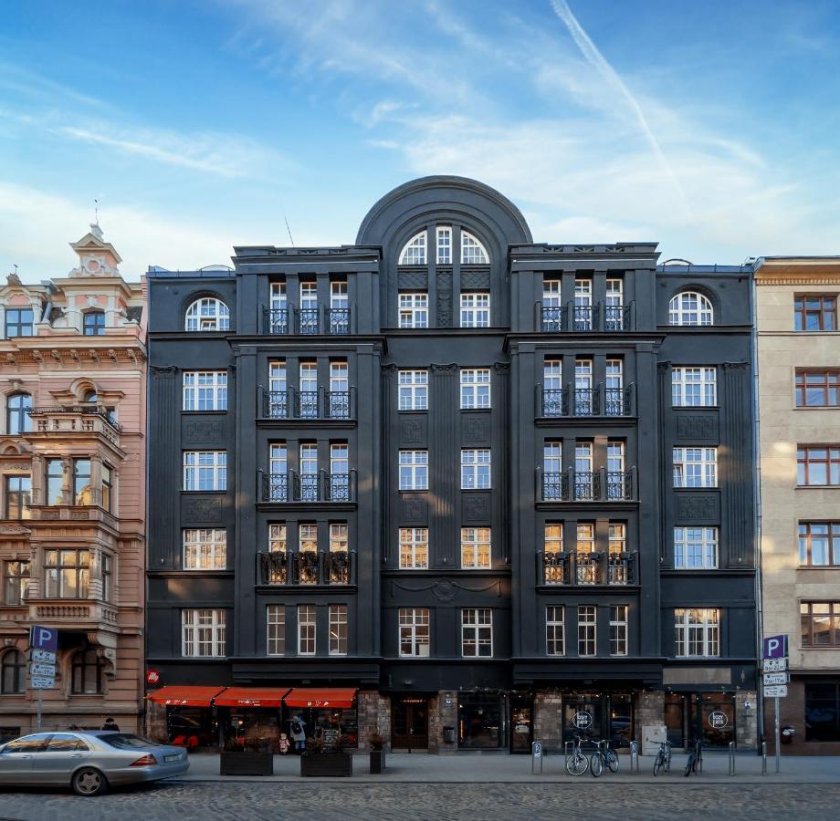 Ferienwohnung Bright Attic Flat In The Centre Riga Exterior foto